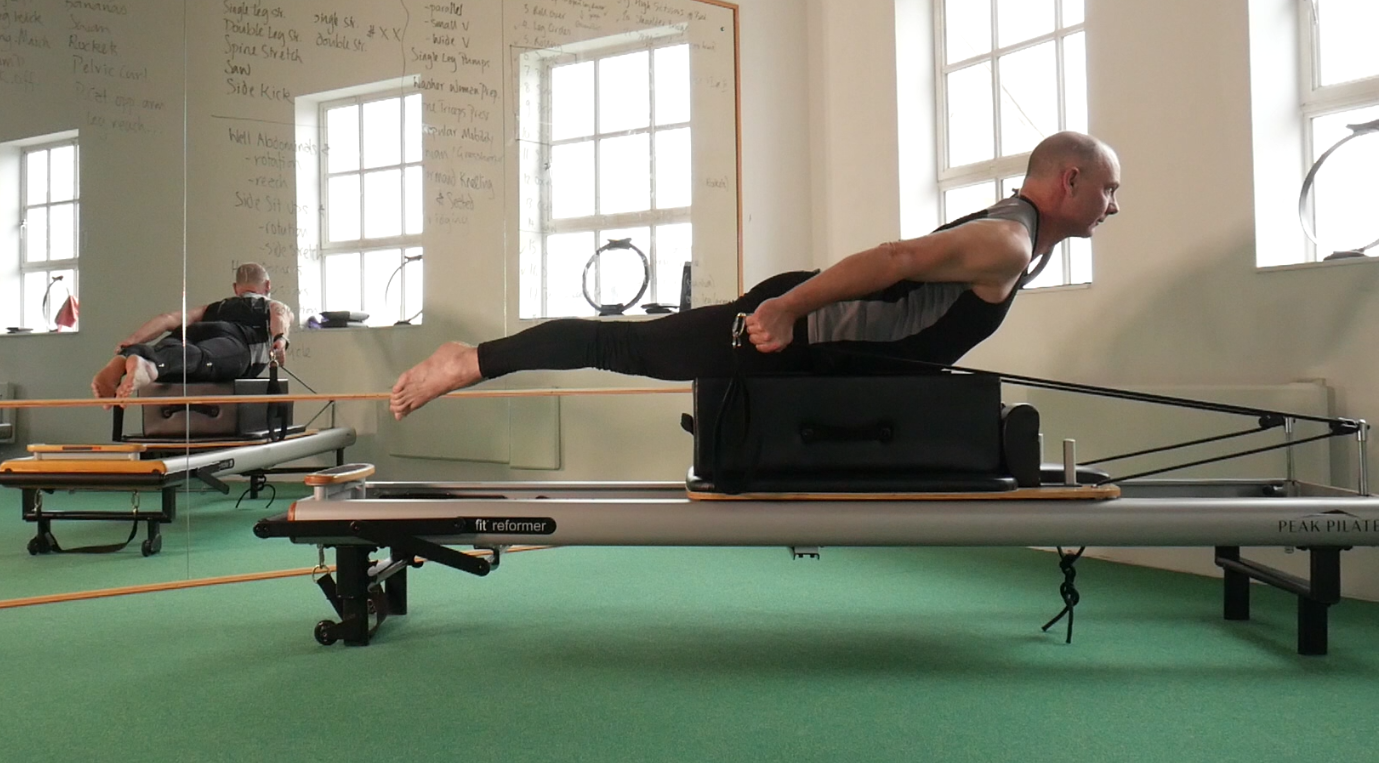 Arms In Straps - Back Care On Reformer 