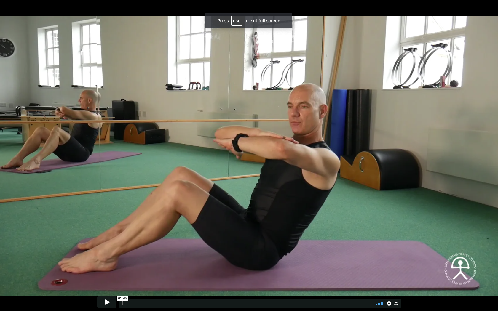 Pre-Pilates: Spinal Mobility & Strengthening - Half Roll Downs